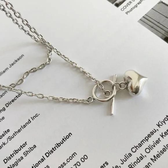 NEW ‘18’ LOVE HEARTH 925 STERLING SILVER NECKLACE, NICE NECKLACE, CUTE NECKLACE - Picture 5 of 6